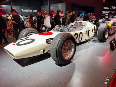 Honda RA271 Formula One racer at 2025 Tokyo Auto Salon