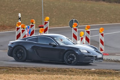 Porsche electric 718 Cayman coupe