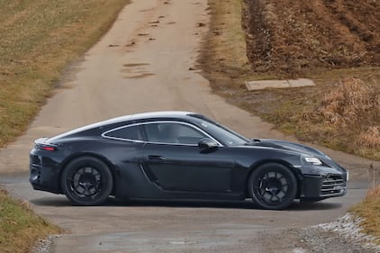 Porsche electric 718 Cayman coupe