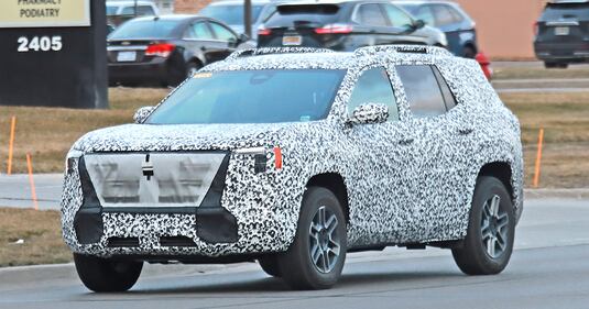 2025 GMC Terrain spy photo