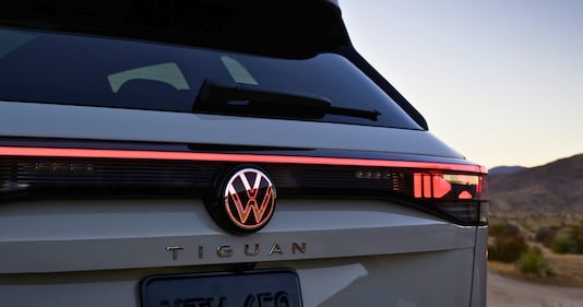 2025 VW Tiguan rear taillights