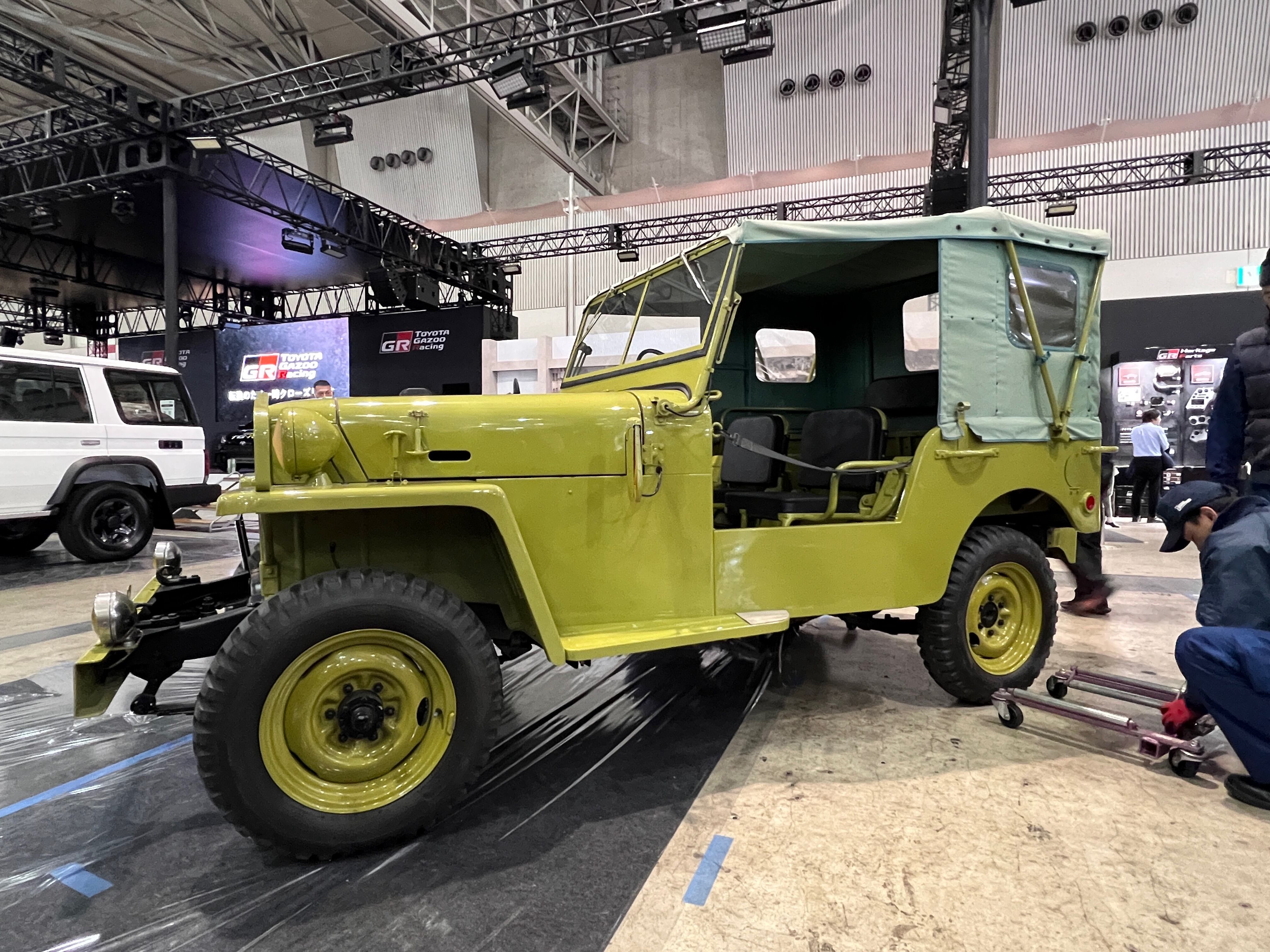 Toyota Land Cruiser BJ at 2025 Tokyo Auto Salon.