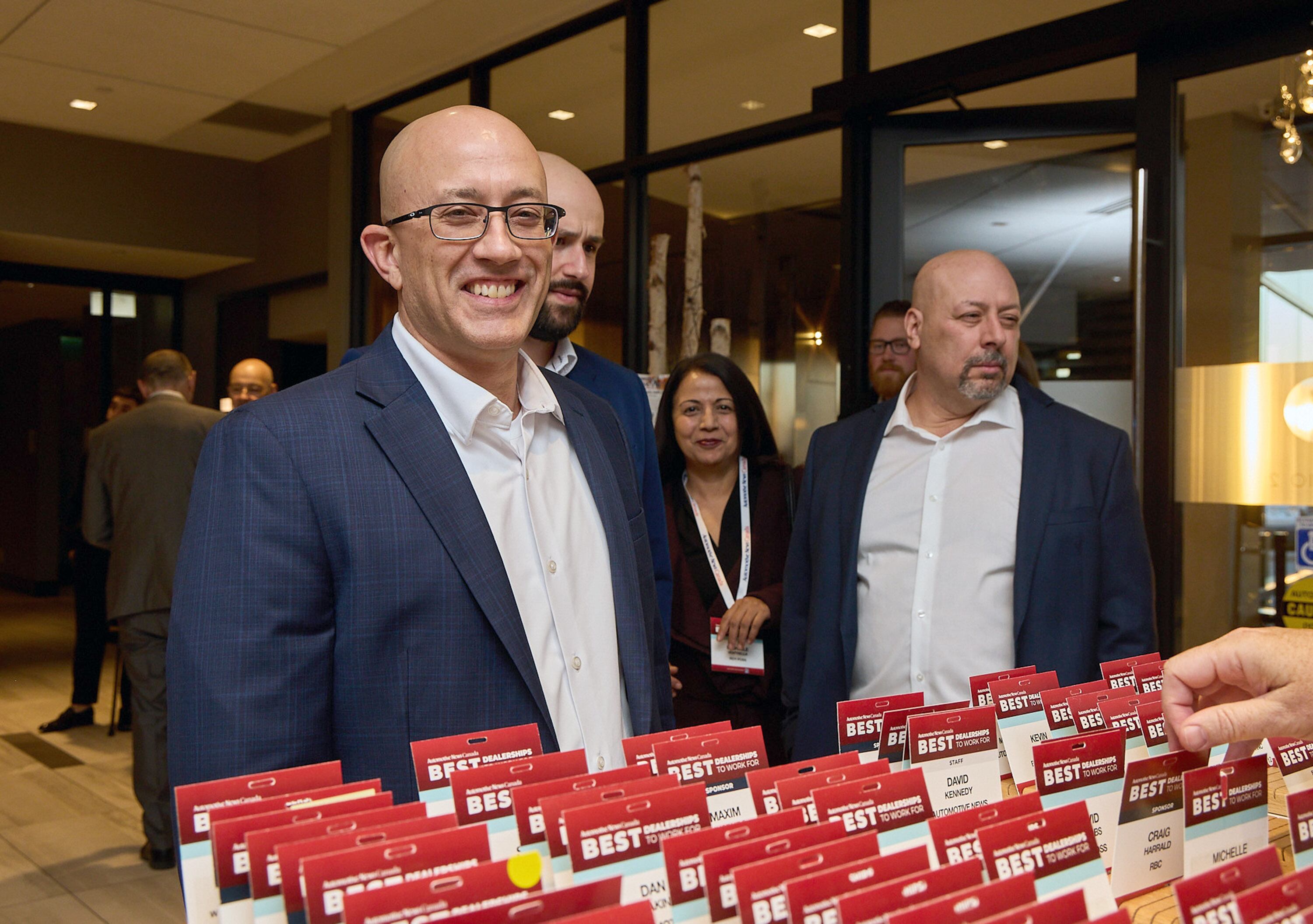 Dealership staff celebrate awards night in Toronto for Best Dealerships To Work For