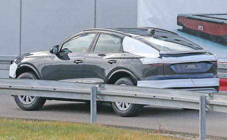 Audi Q6 Sportback E-tron left rear quarter