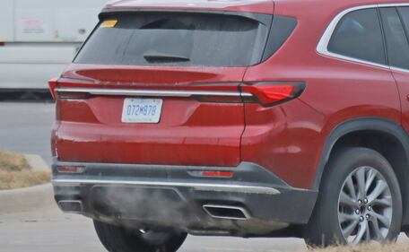 2025 Buick Enclave spy photos rear