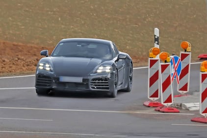 Porsche electric 718 Cayman coupe