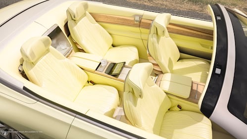 Cadillac Sollei concept seats