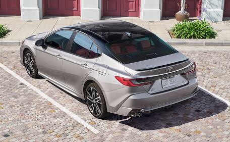 2025 Toyota Camry rear top view