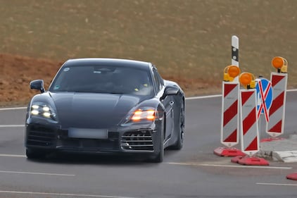 Porsche electric 718 Cayman coupe