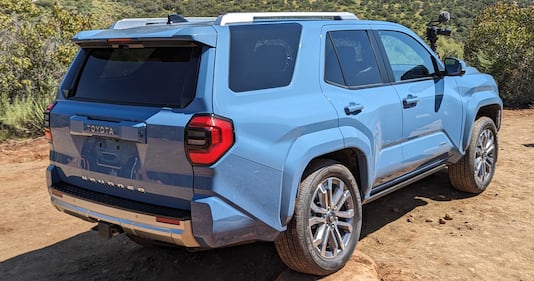 2025 Toyota 4Runner rear