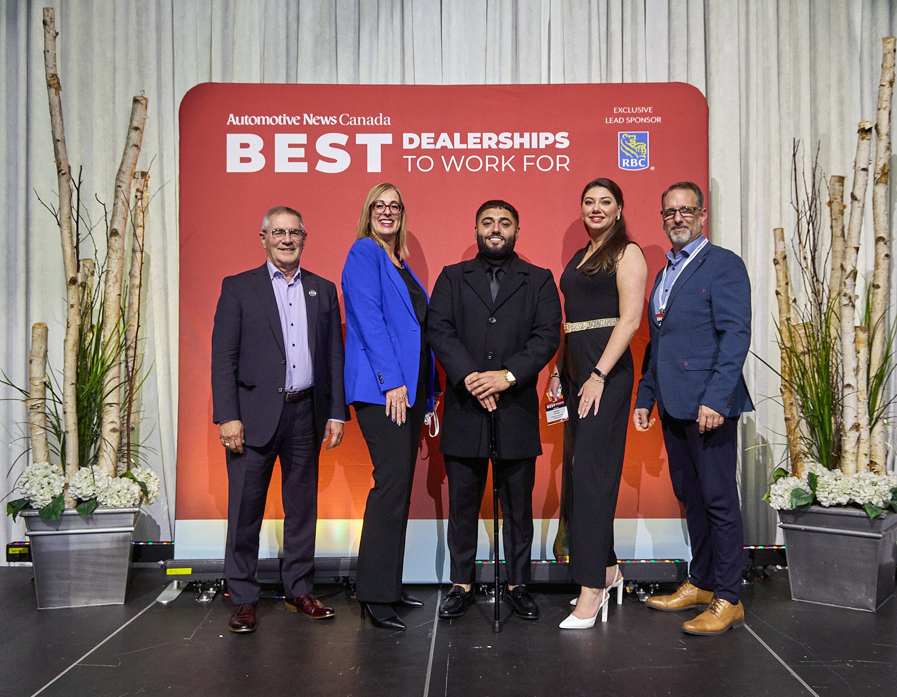 Dealership staff celebrate awards night in Toronto for Best Dealerships To Work For