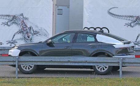 Audi Q6 Sportback E-tron spy photo