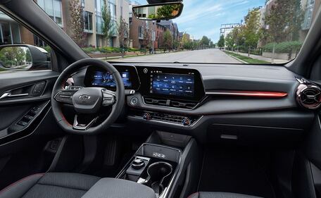 2025 Chevy Equinox RS interior cockpit