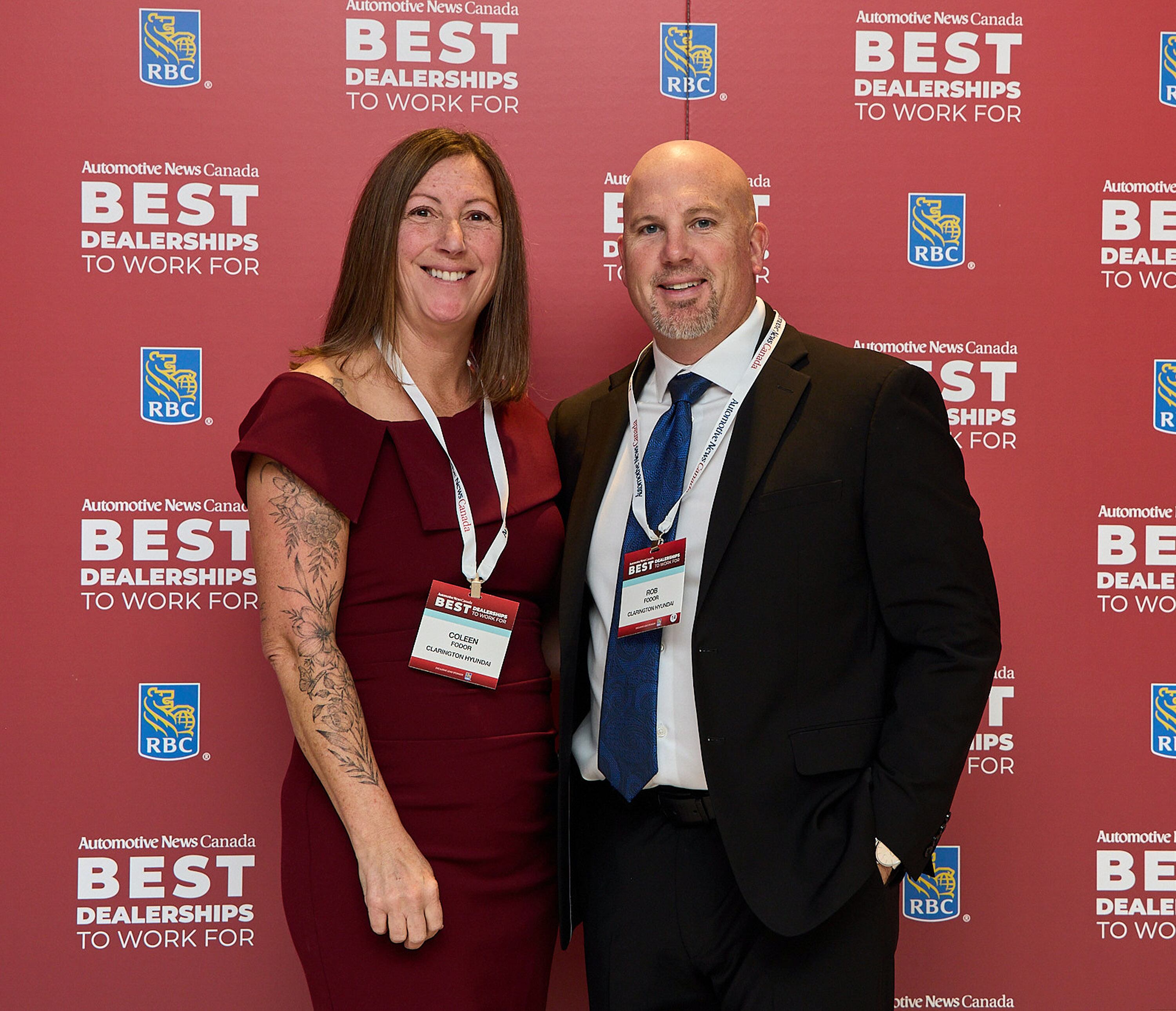 Dealership staff celebrate awards night in Toronto for Best Dealerships To Work For