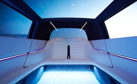 Honda Space Hub concept passenger cabin