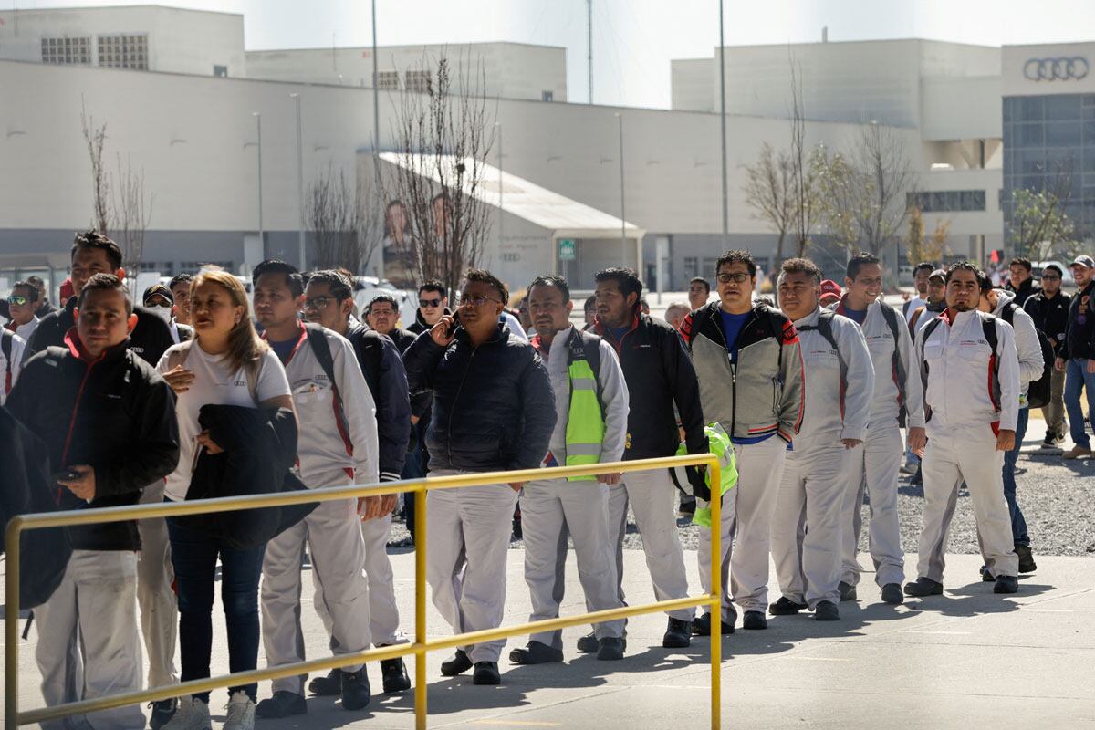 Audi Mexico plant strike