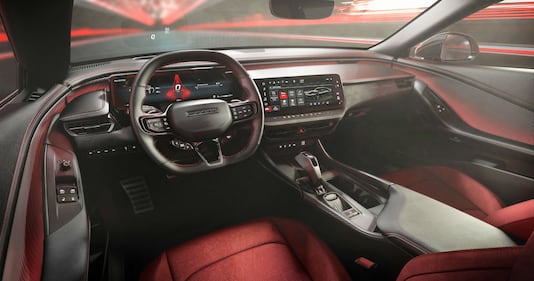 2024 Dodge Charger Daytona Scat Pack EV cockpit