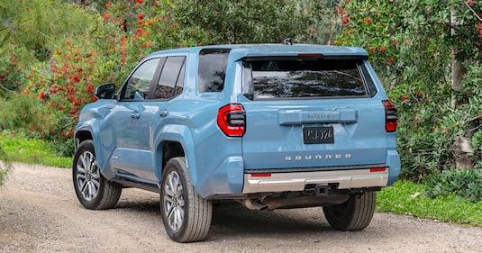 2025 Toyota 4Runner Limited rear quarter