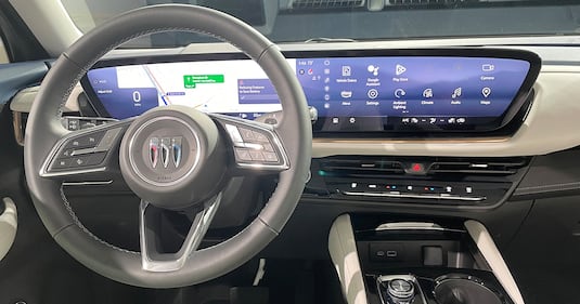 2024 Buick Envision interior