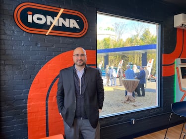 Ricardo Stamatti, Ionna's chief product officer, at the company's grand opening in Apex, N.C.