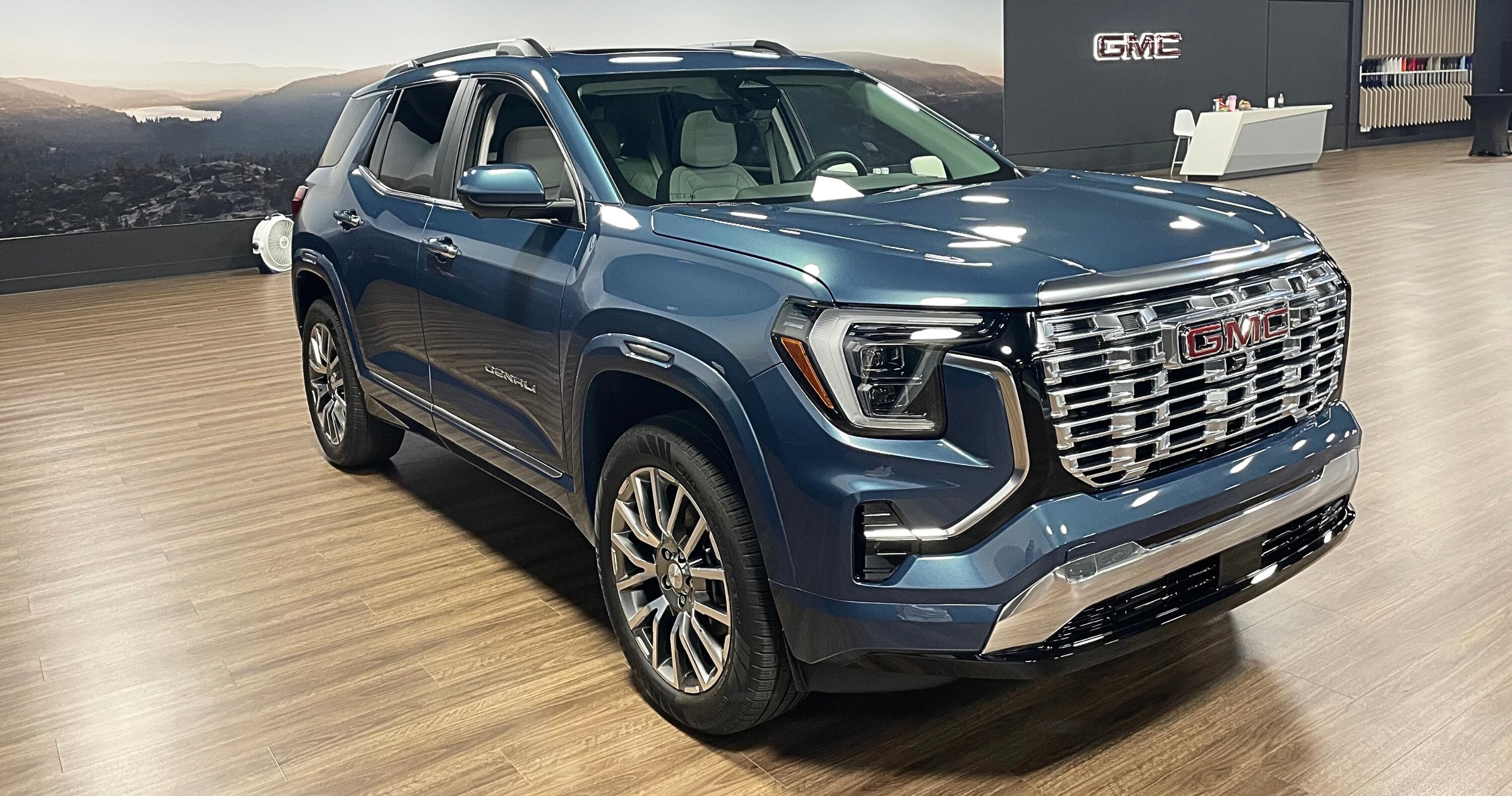 2026 GMC Terrain Denali front quarter