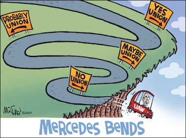 Mercedes bends - Leo Michael