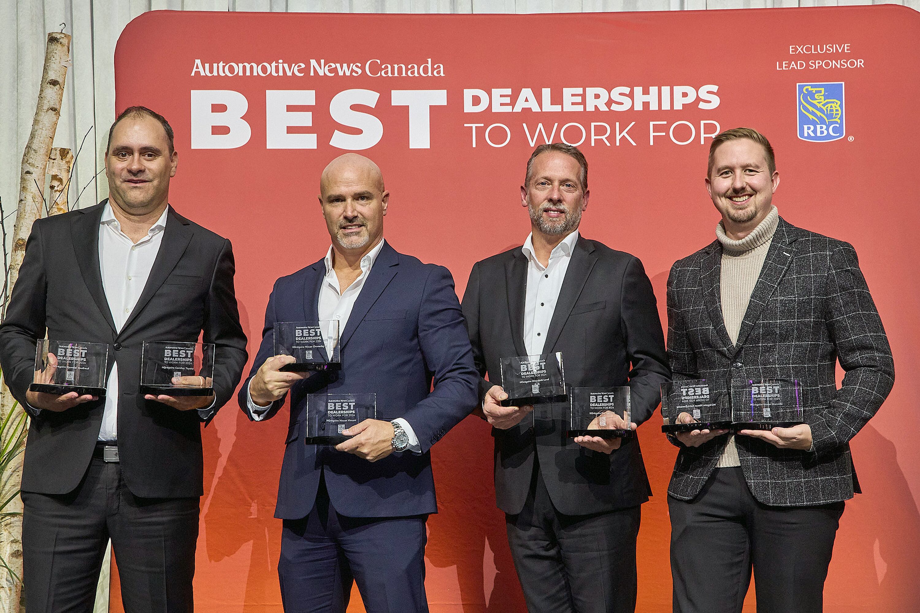 Dealership staff celebrate awards night in Toronto for Best Dealerships To Work For